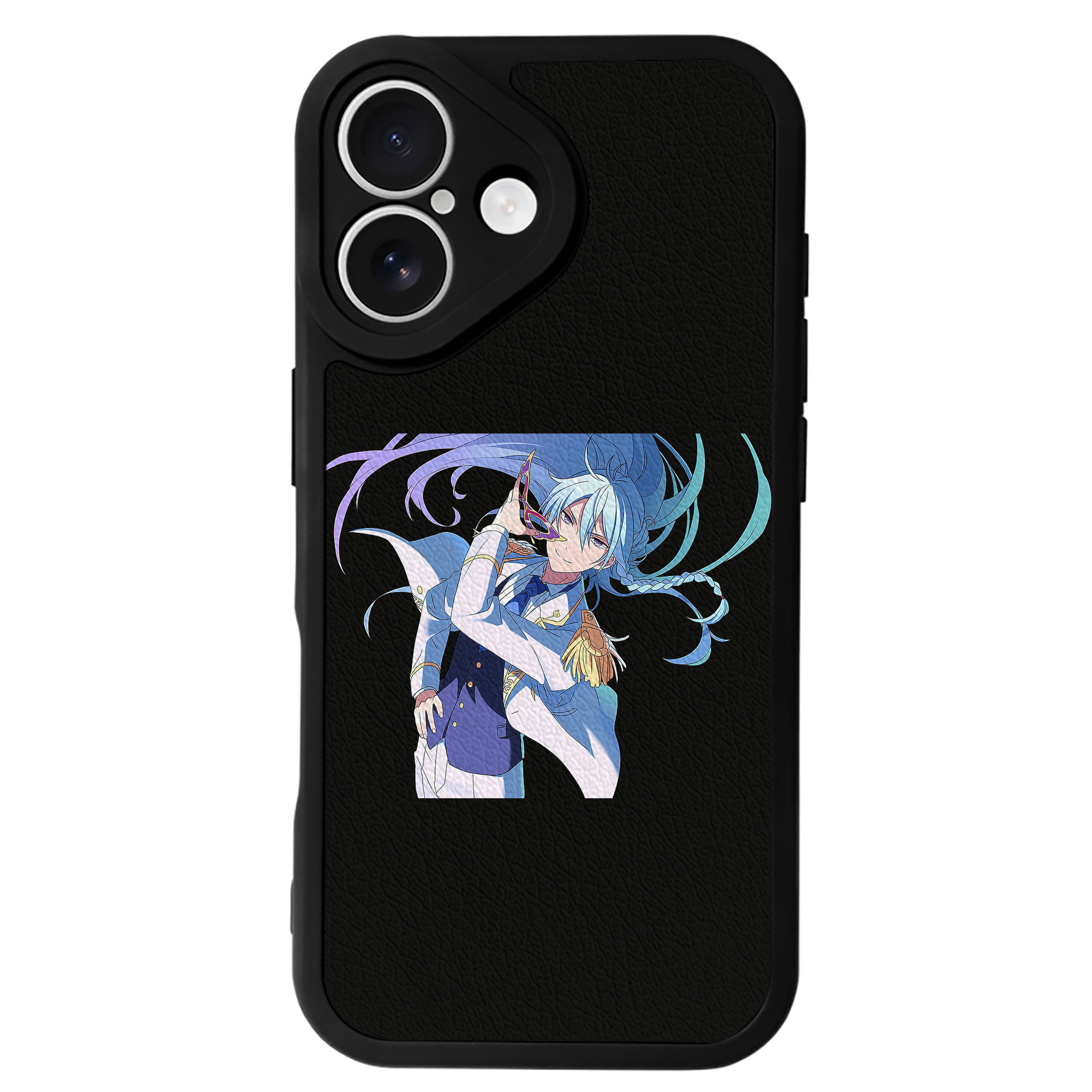 （画像用） あんさんぶるスターズ! Ensemble Stars 【iPhone 16シリーズ対応】シリコンスマホケース（レザー調） 材質：シリコン